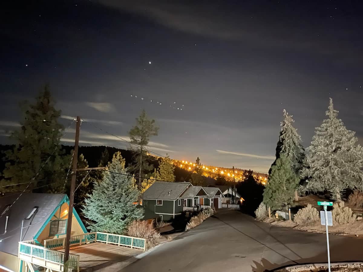 View of ski slopes from 2nd Floor Balcony 