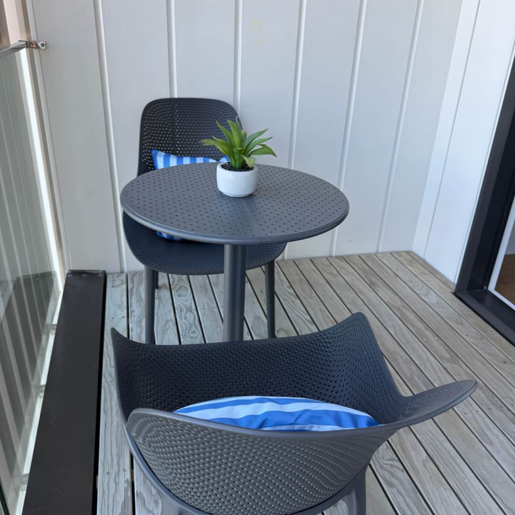 Balcony off main living area