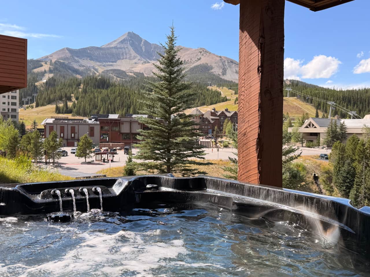 Hot tub views
