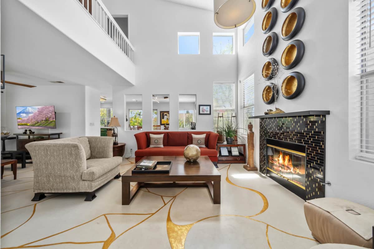 Interior living space at Zen House VIP