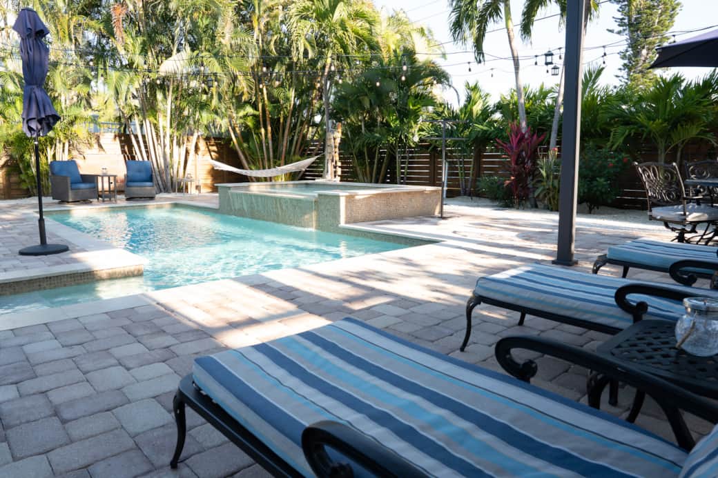 poolside