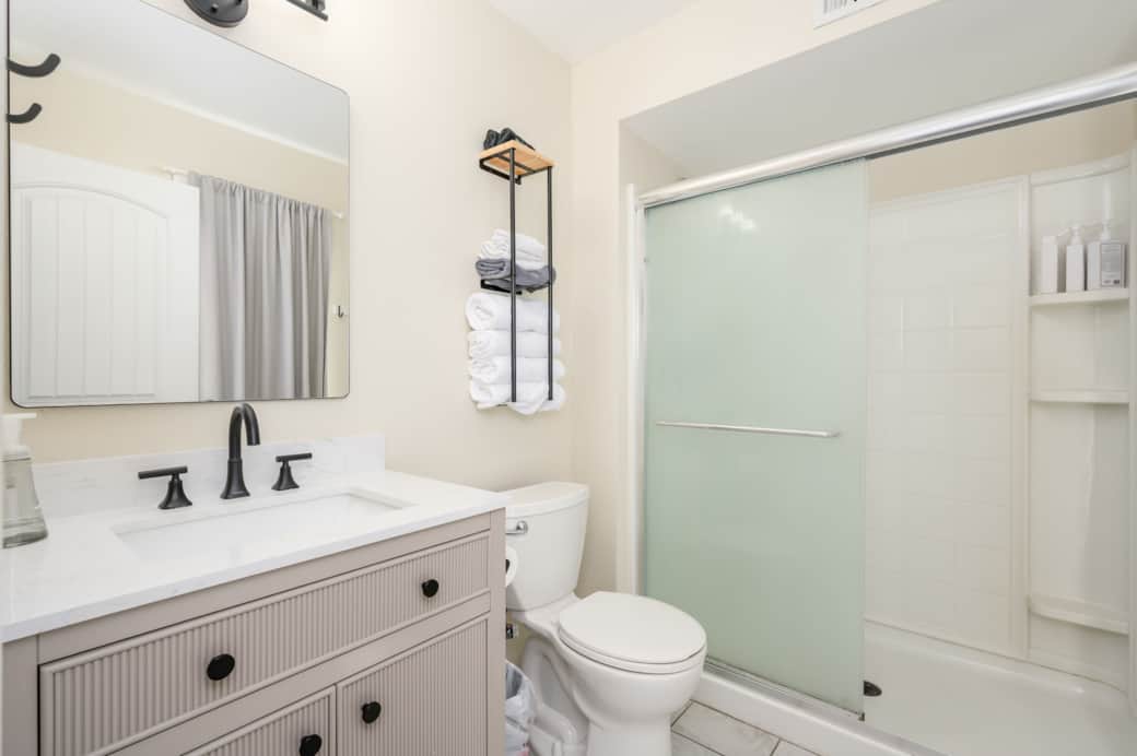 master bathroom