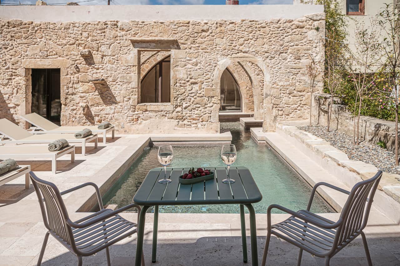 Pool area