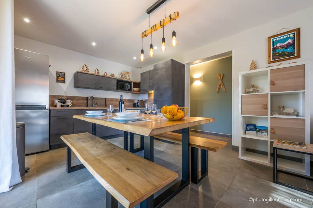 Grande cuisine équipée pour des dîners parfaits Grande cuisine équipée pour des dîners parfaits