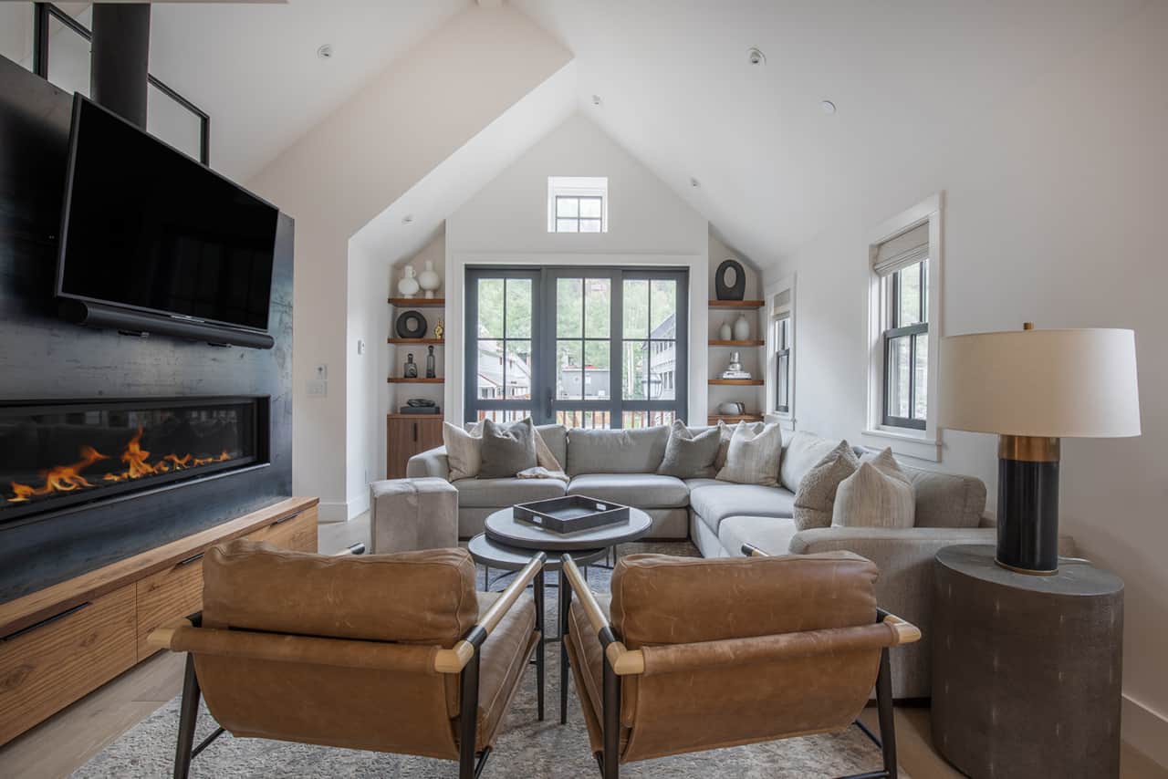 Light and bright living room