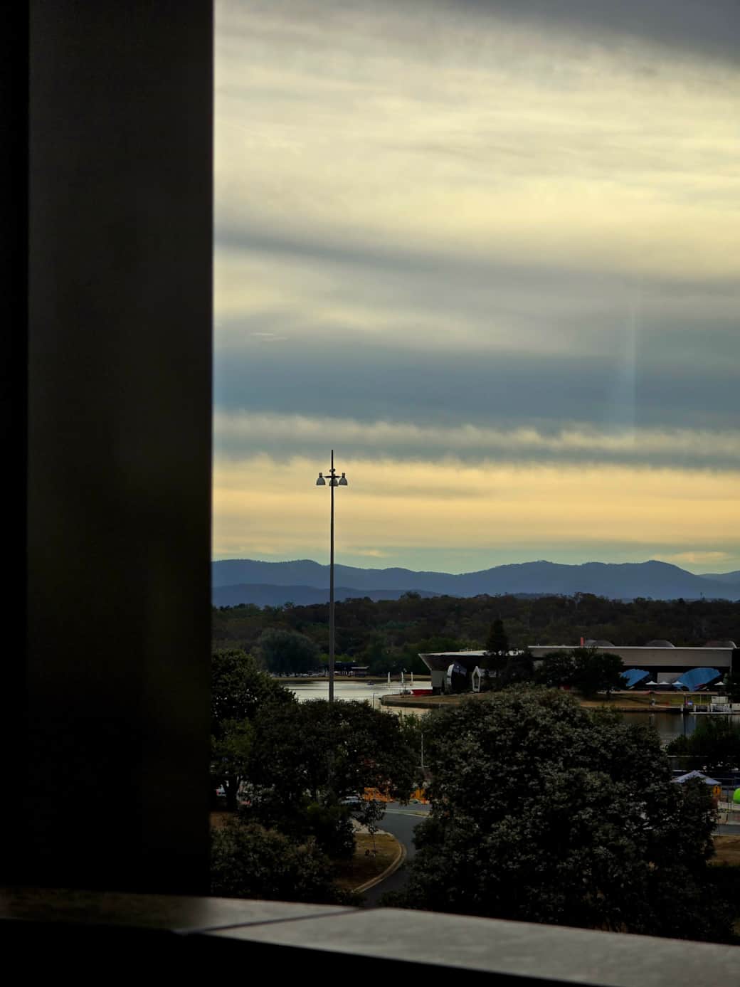 Enjoy views of the cityscape, mountains and the Lake Burley Griffin from different angles.