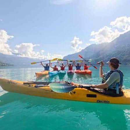 Lake Brienz, Giessbach Falls and summer water activities