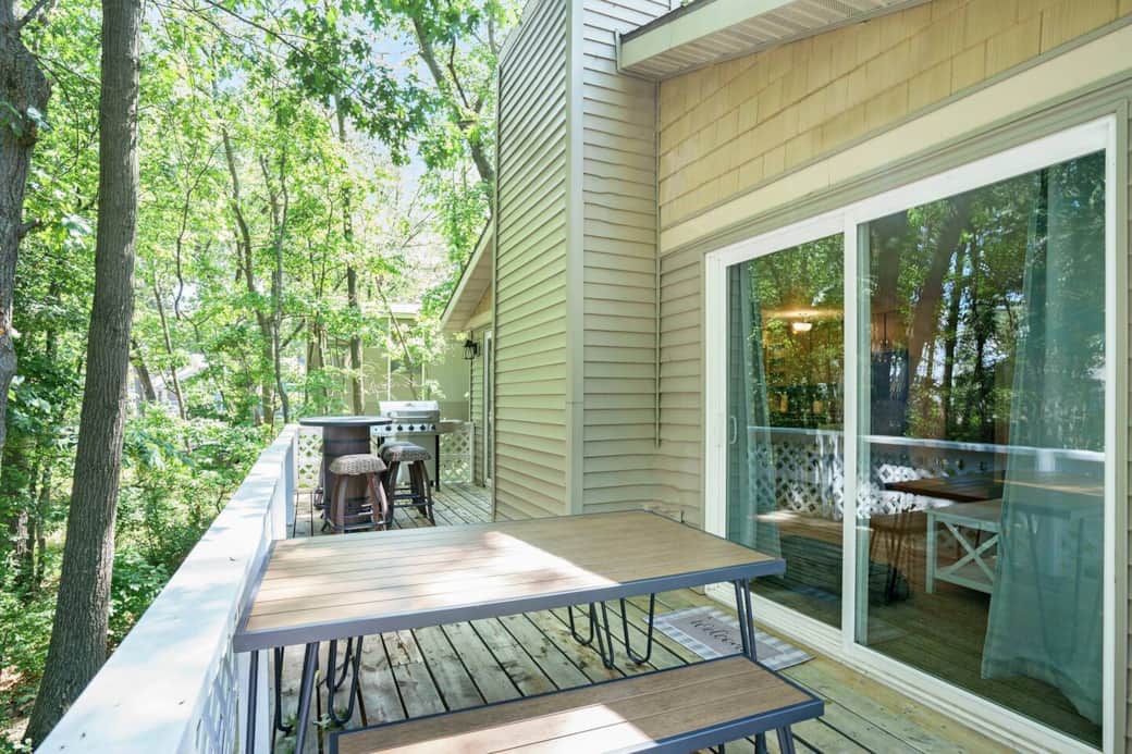 Grill and dine on the Deck