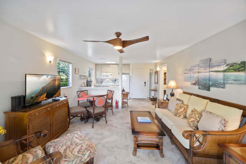 Living room area