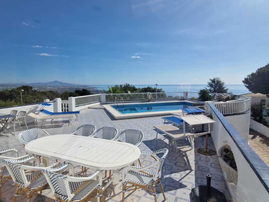 Relax at the luxurious pool terrace — perfect for Mediterranean holidays Relax at the luxurious pool terrace — perfect for Mediterranean holidays