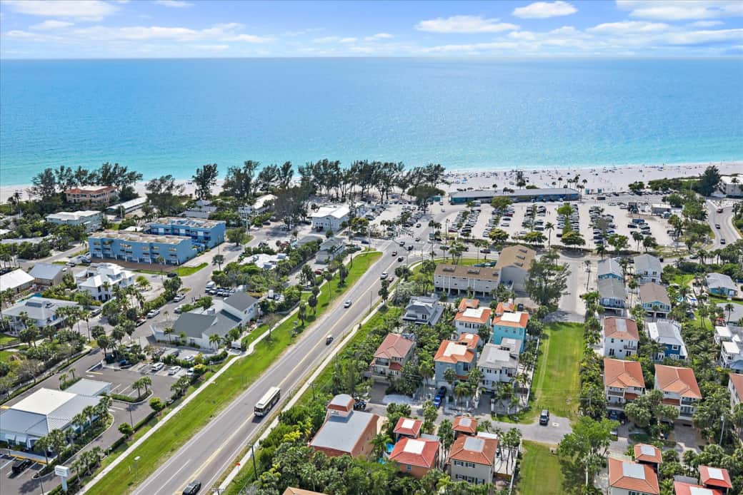 Manatee Public Beach and the Gulf of Mexico