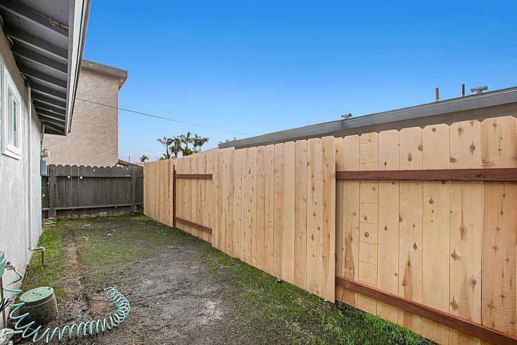 Fenced Backyard 