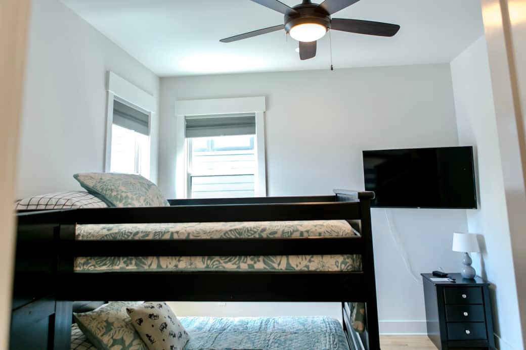 Bedroom 2: 2 Full Beds & Twin Bed (Trundle)