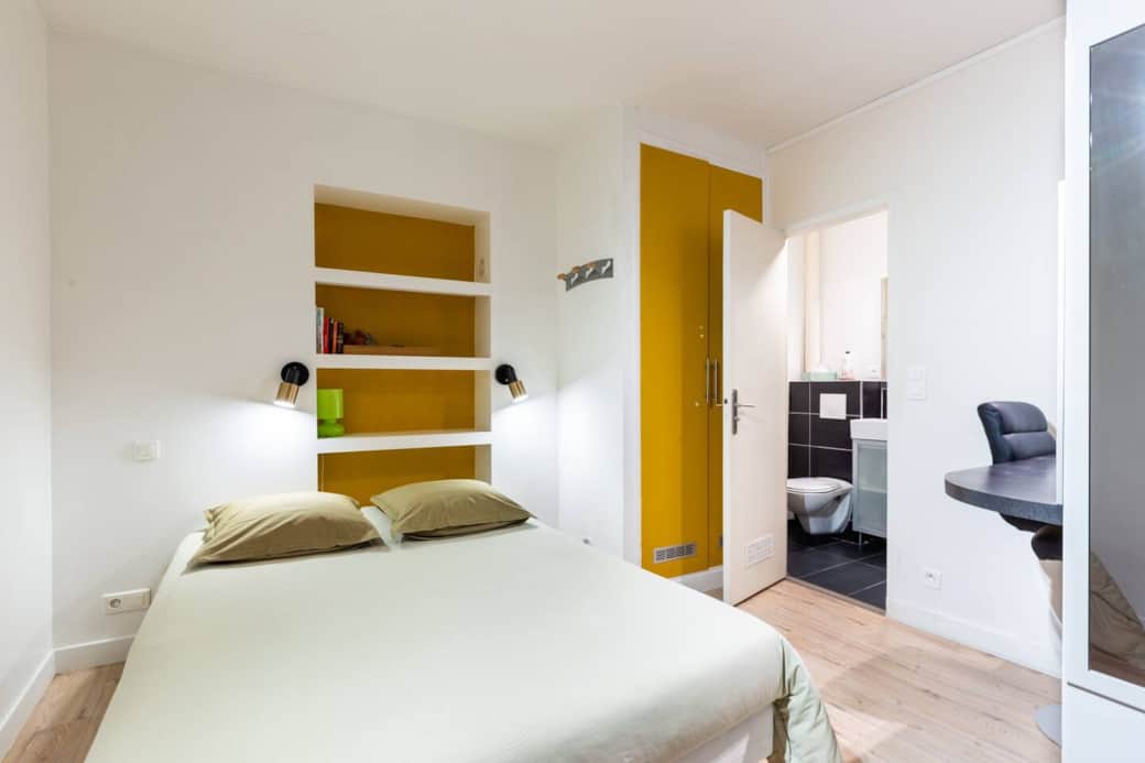 área del dormitorio