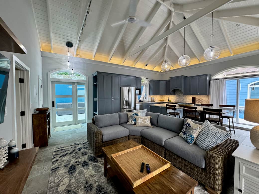 Fully remodeled living room