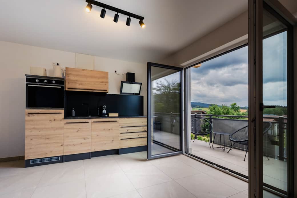 Küche+ Balkon