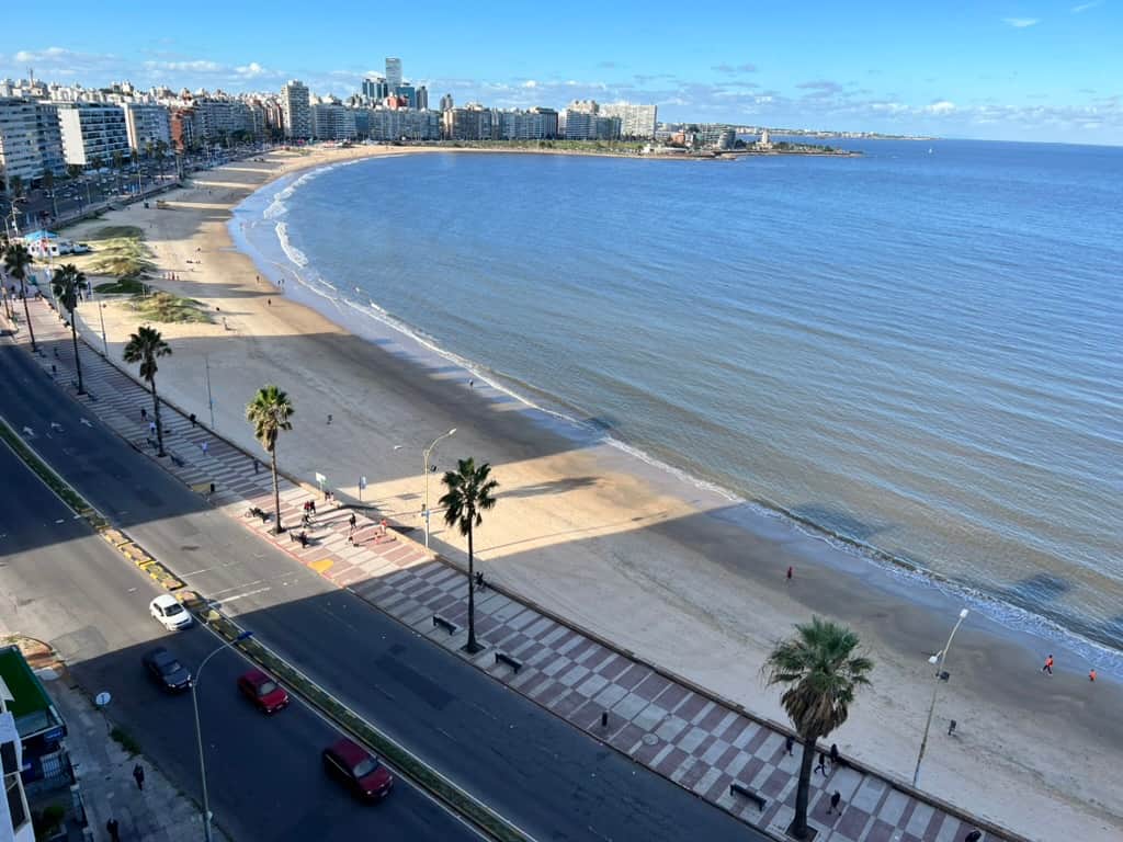 Rambla and Pocitos Beach View 2