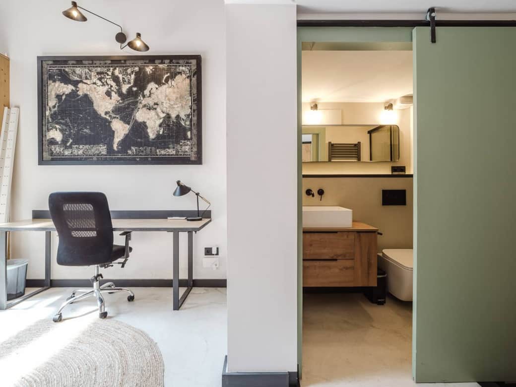 Downstairs Bathroom & Office
