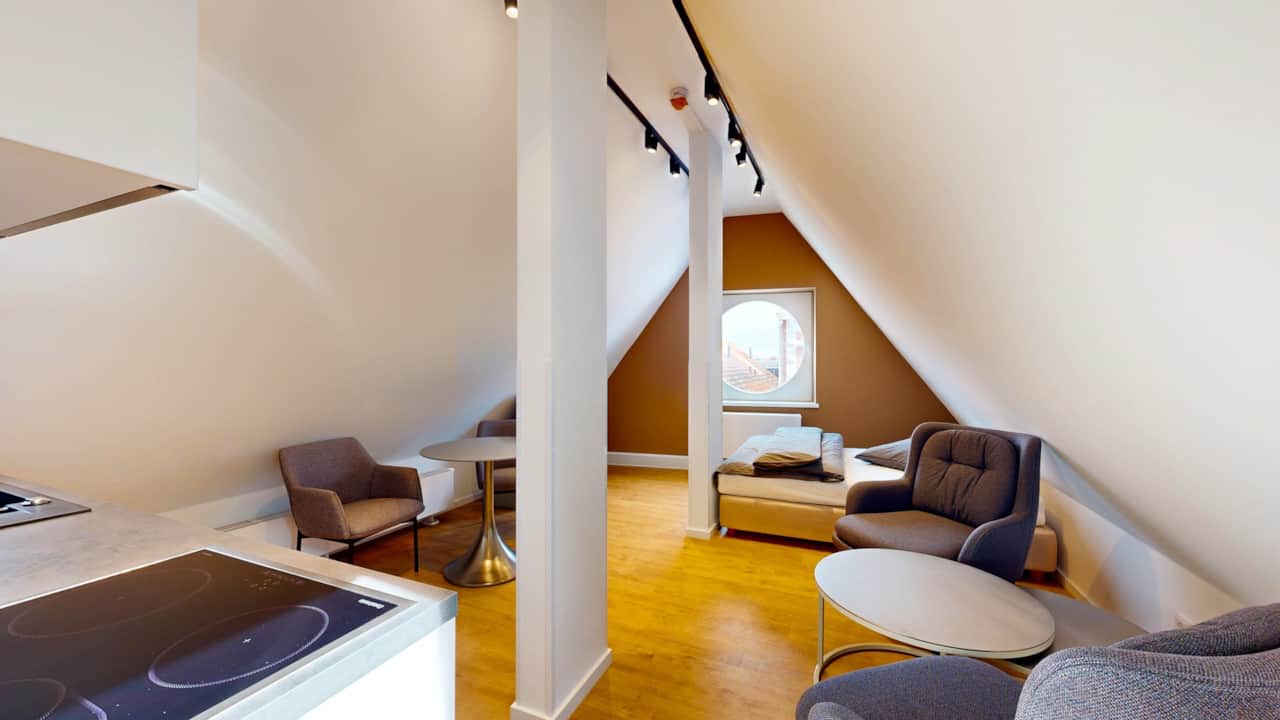 Komfortable und geschmackvolle Ausstattung im N°8A Boardinghouse