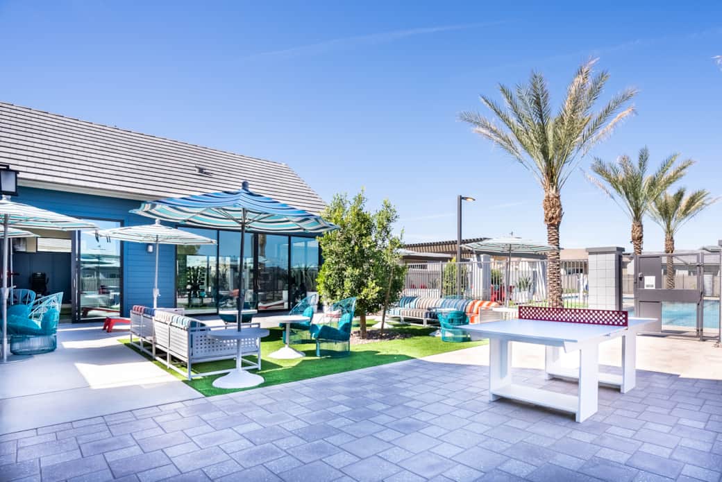 Outdoor Lounge Area