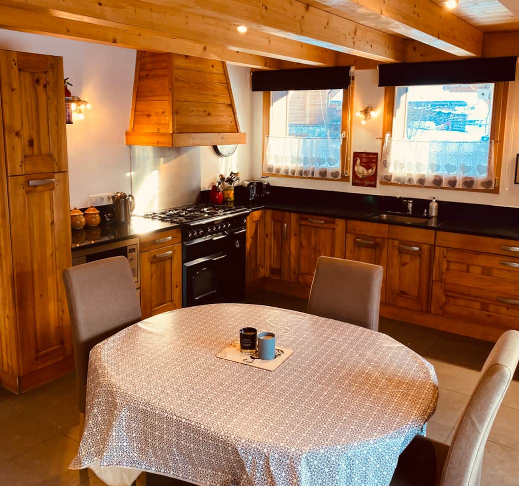 Breakfast table