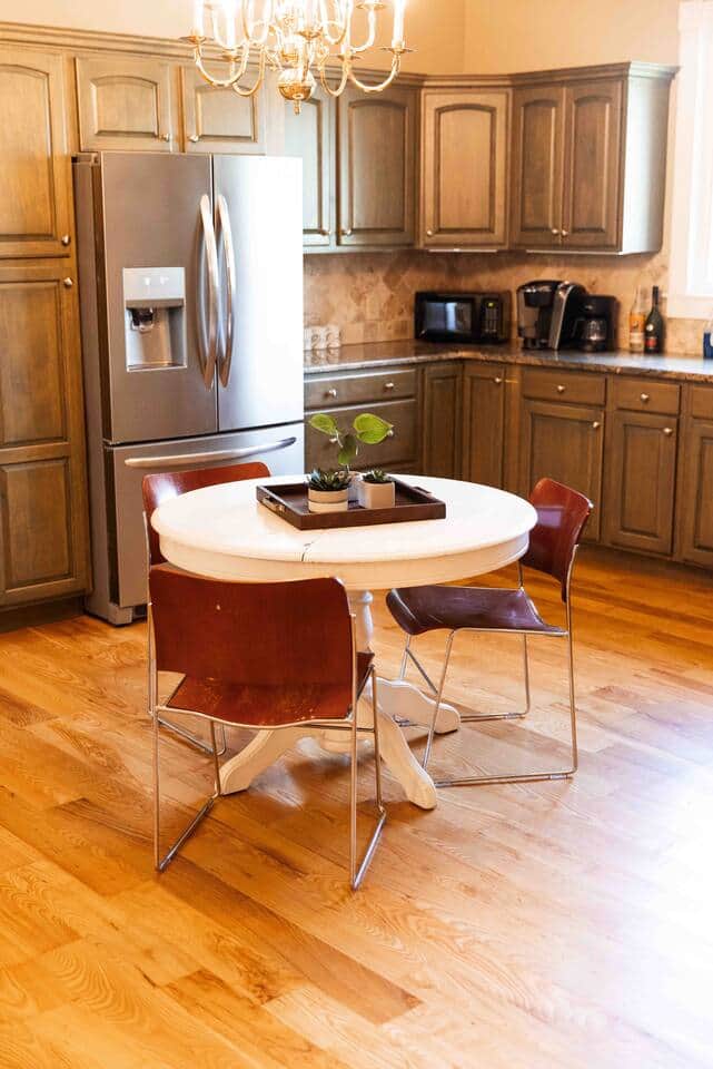 Large Kitchen with lots of counter space.  