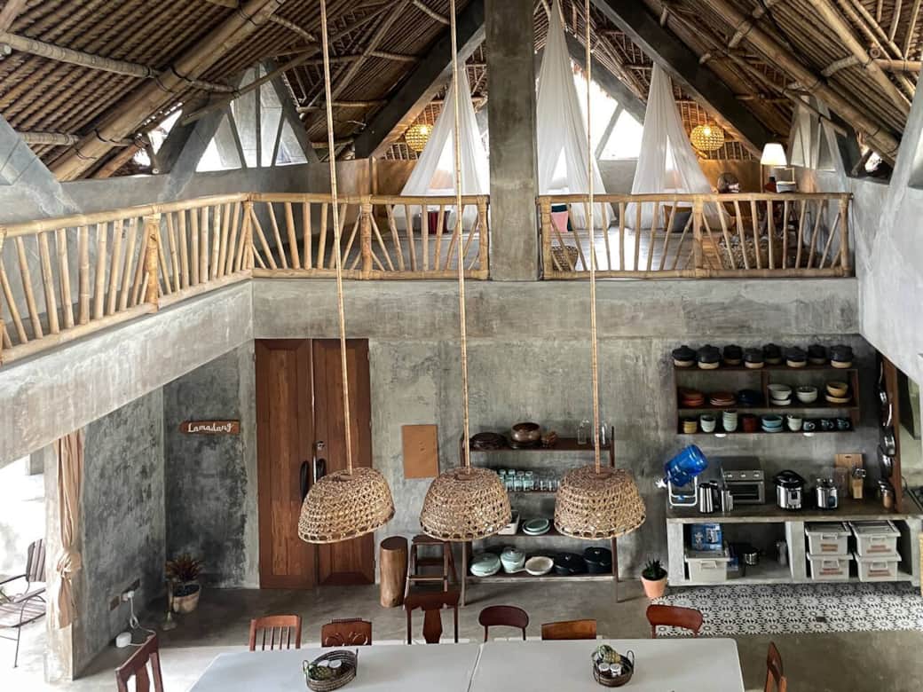 The beds are in Turingan Loft