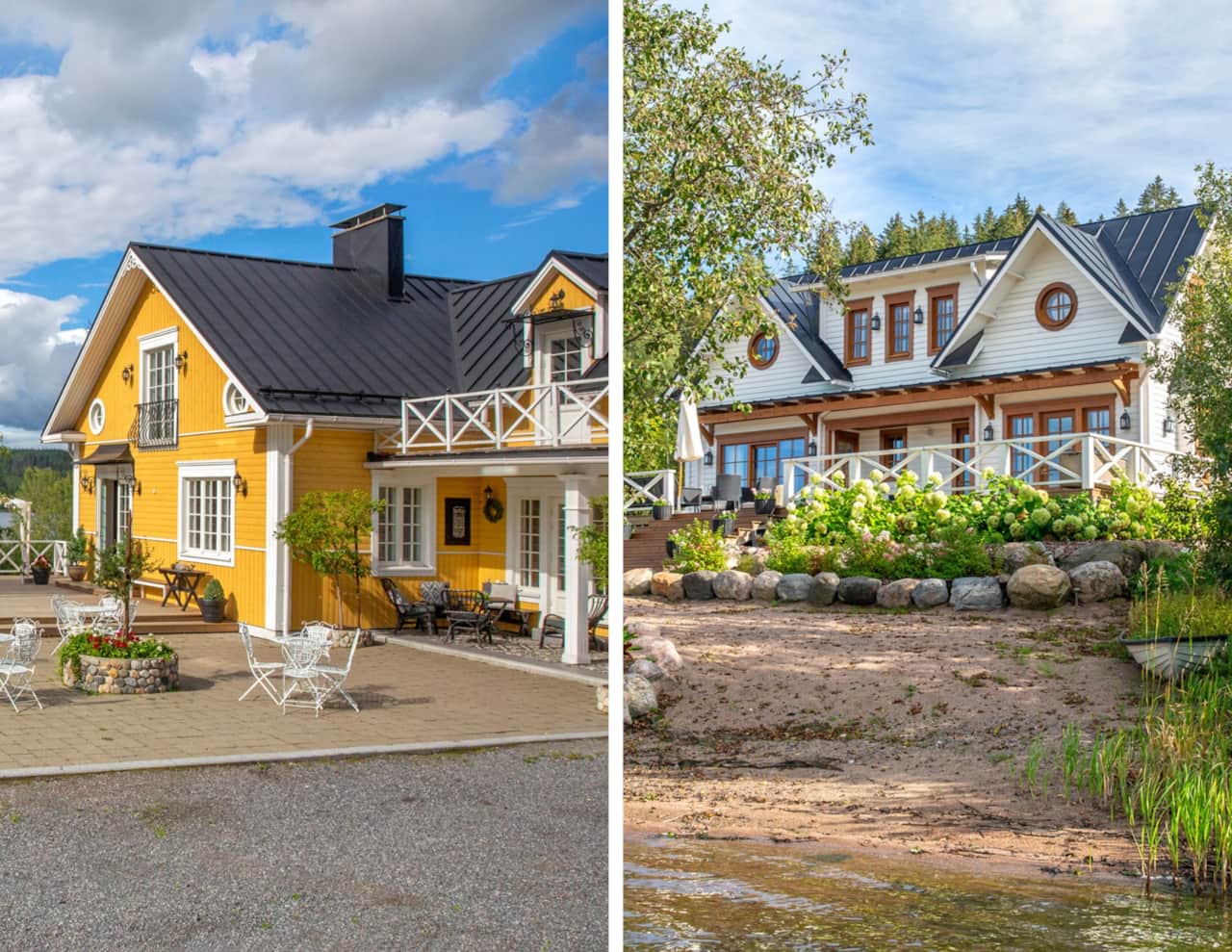 Villa and Beach House