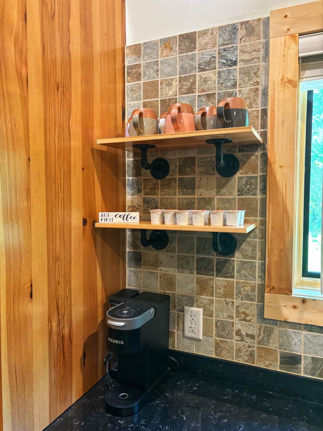 K-Cups provided.
