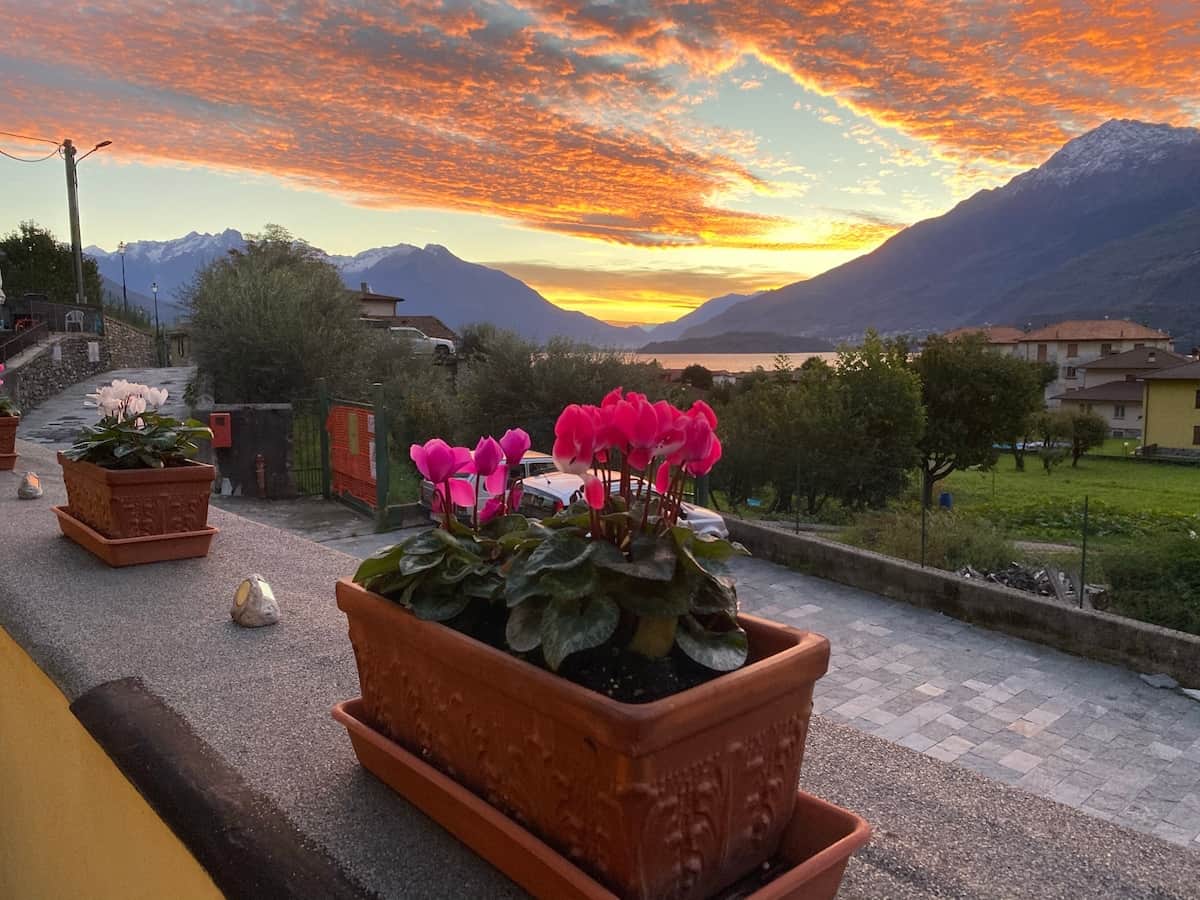 Alba dal nostro terrazzo panoramico