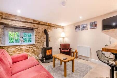 downstairs living area for relaxing