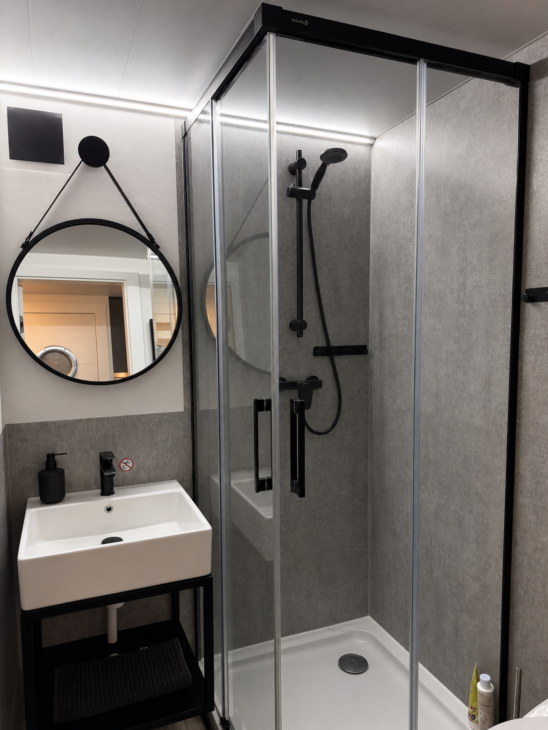 Bathroom with shower