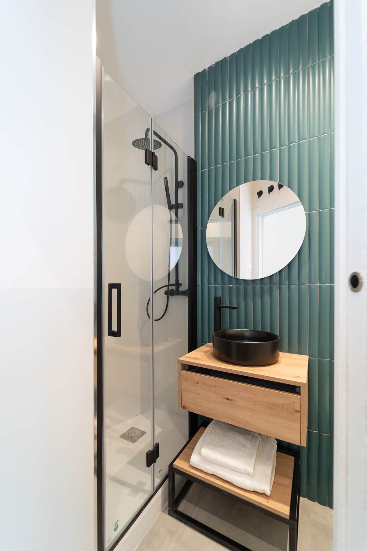 Baño pequeño pero completo