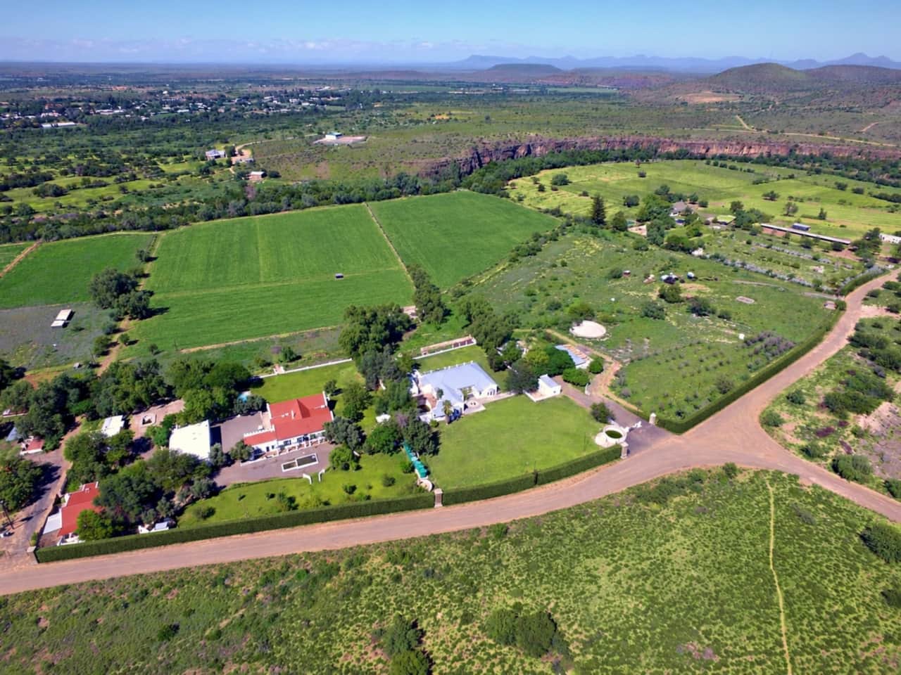 Domaine du cap estate aerial