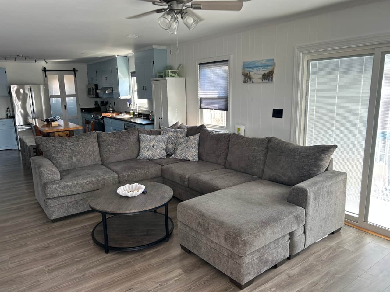 Large Sectional in Livingroom