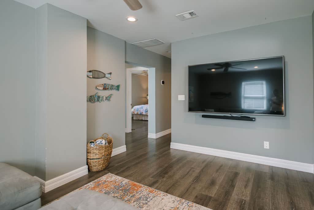 Large TV for family movie nights Large TV for family movie nights