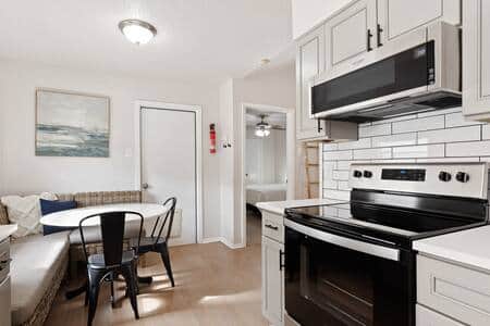 Dining nook and Kitchen