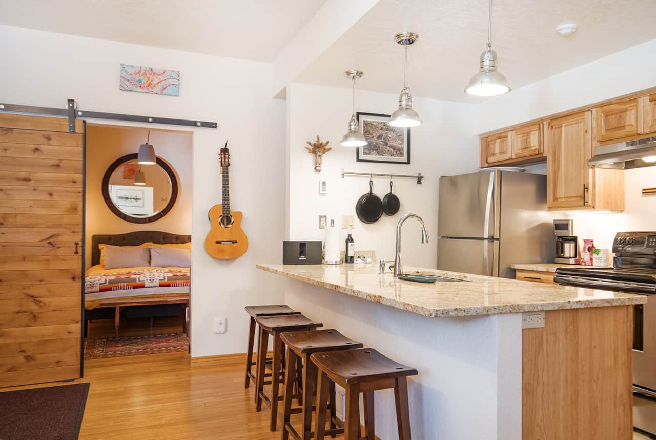 Fully galley kitchen