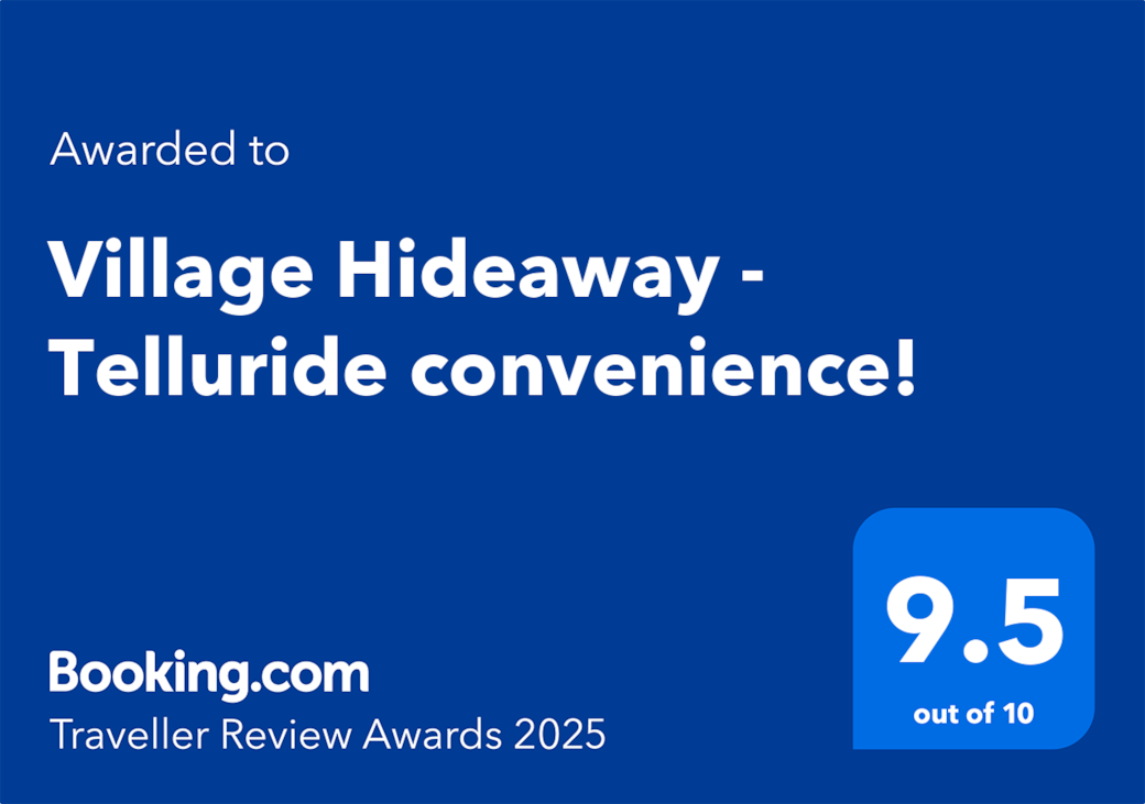 Booking.com Best Reviews Award 2025 awarded to Village Hideaway