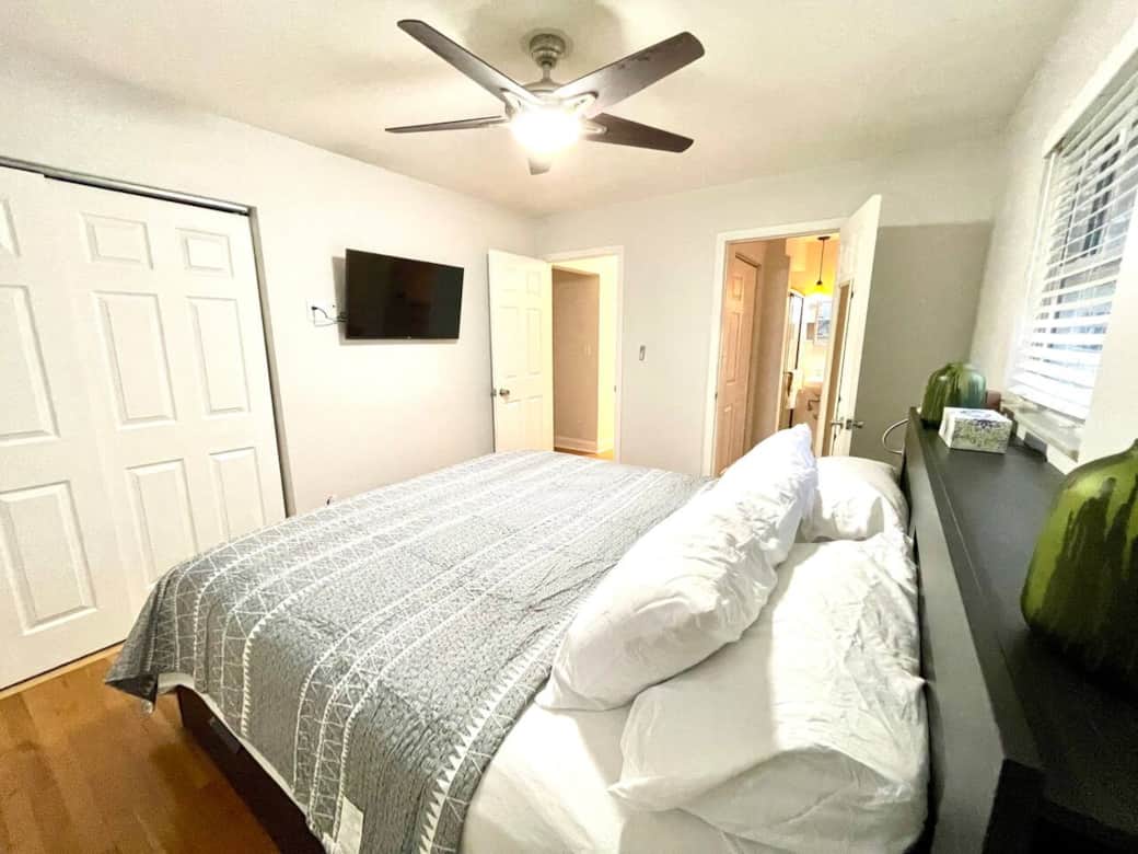 Master suite with bathroom access