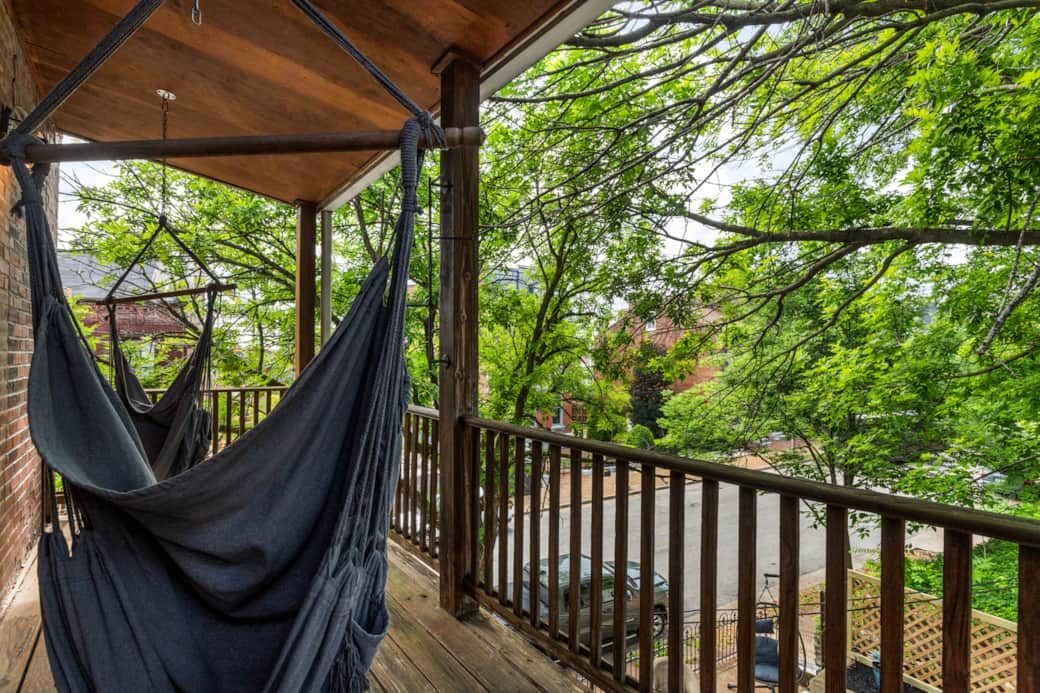 If you snag the Master Suite, there are 2 oversized hammock chairs just waiting for YOU. Relax!