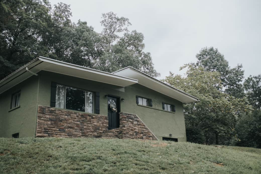 Exterior of THe Gibson House