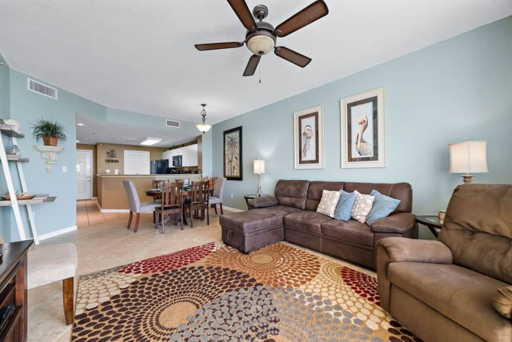 Spacious Living Room