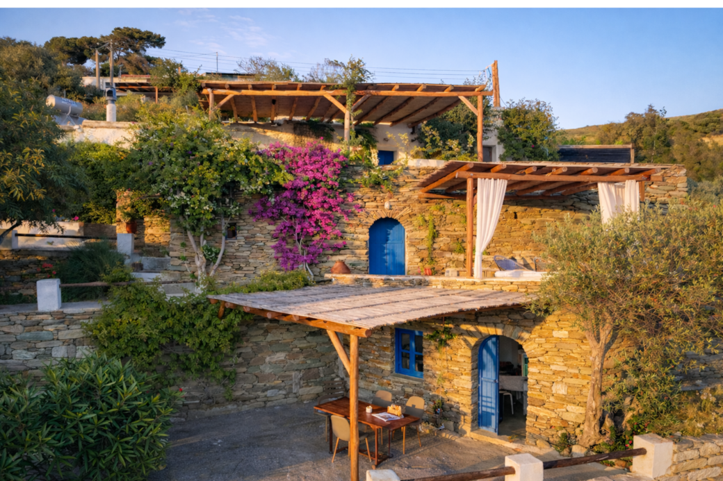 The Stone Suites - Villa Kotseli_ View two levels