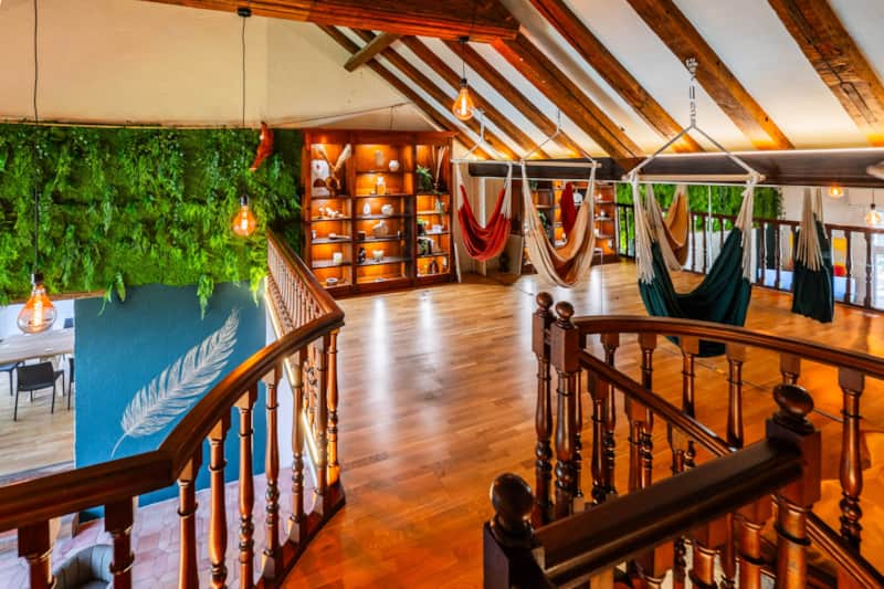 Villa de la Plume – Espace mezzanine lumineux