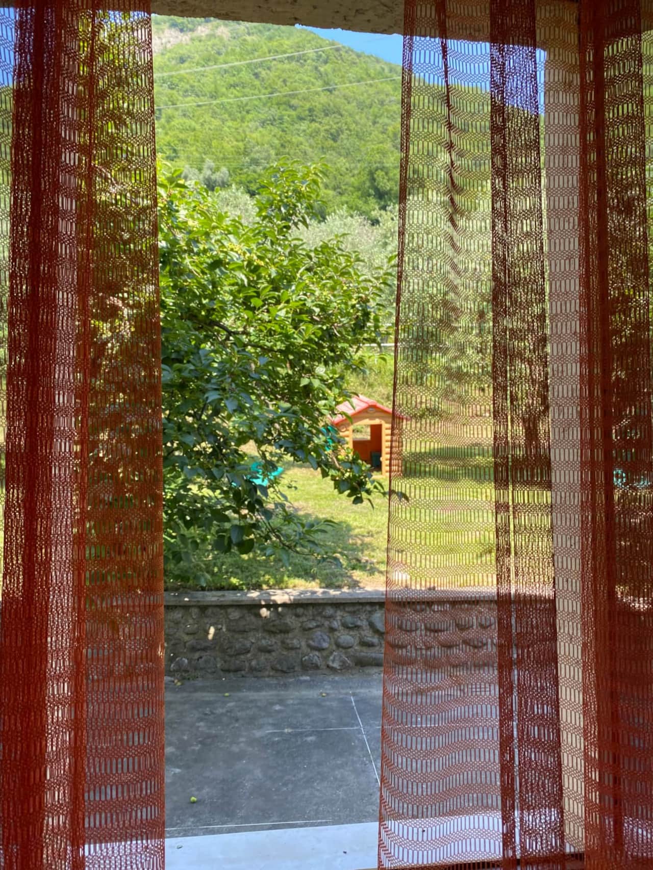 View from House B window