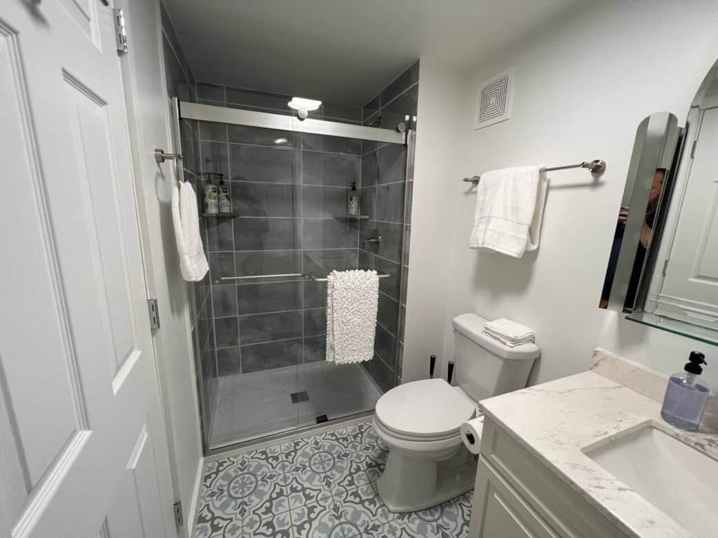 Full private bathroom