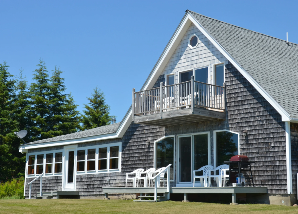 Flanders bay waterfront house for rent near acadia bar harbor ellsworth schoodic