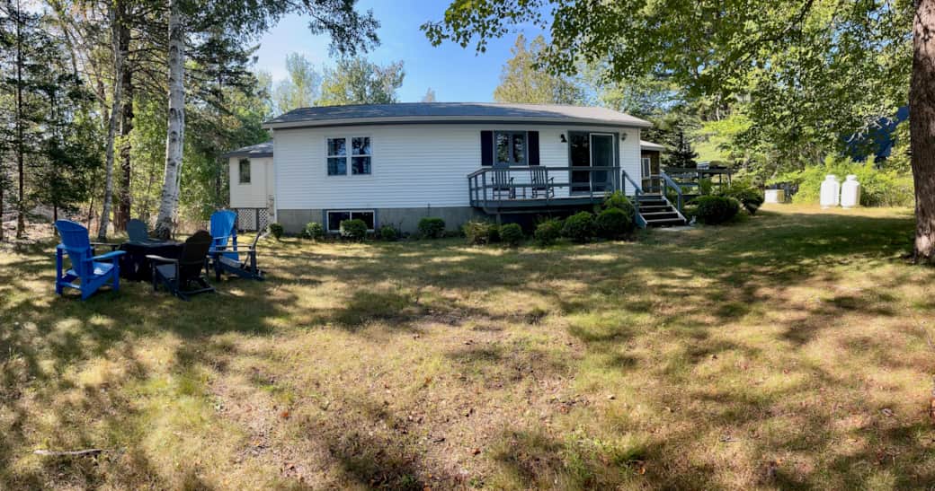 Backyard with Firepit Backyard with Firepit
