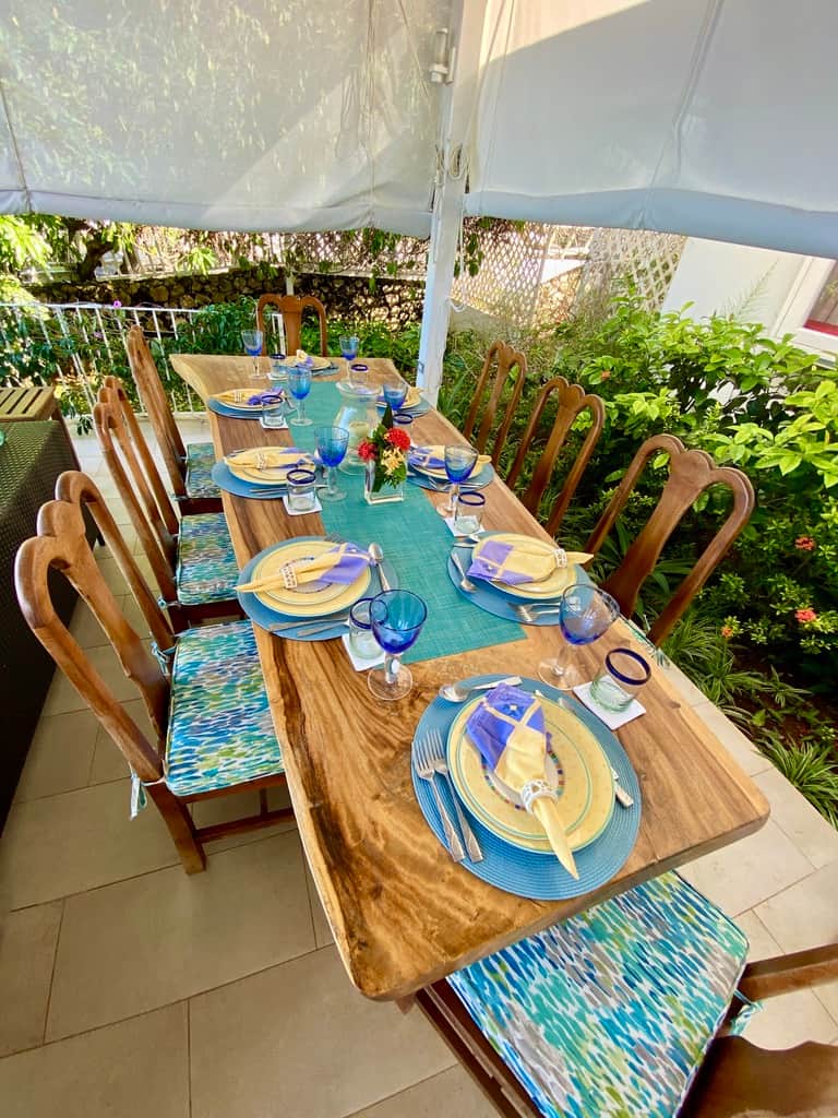 Covered Outdoor Dining